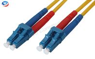9/125 LC Ke LC Multimode Fiber Patch Cable Jaringan FTTB OFC Patch Cord